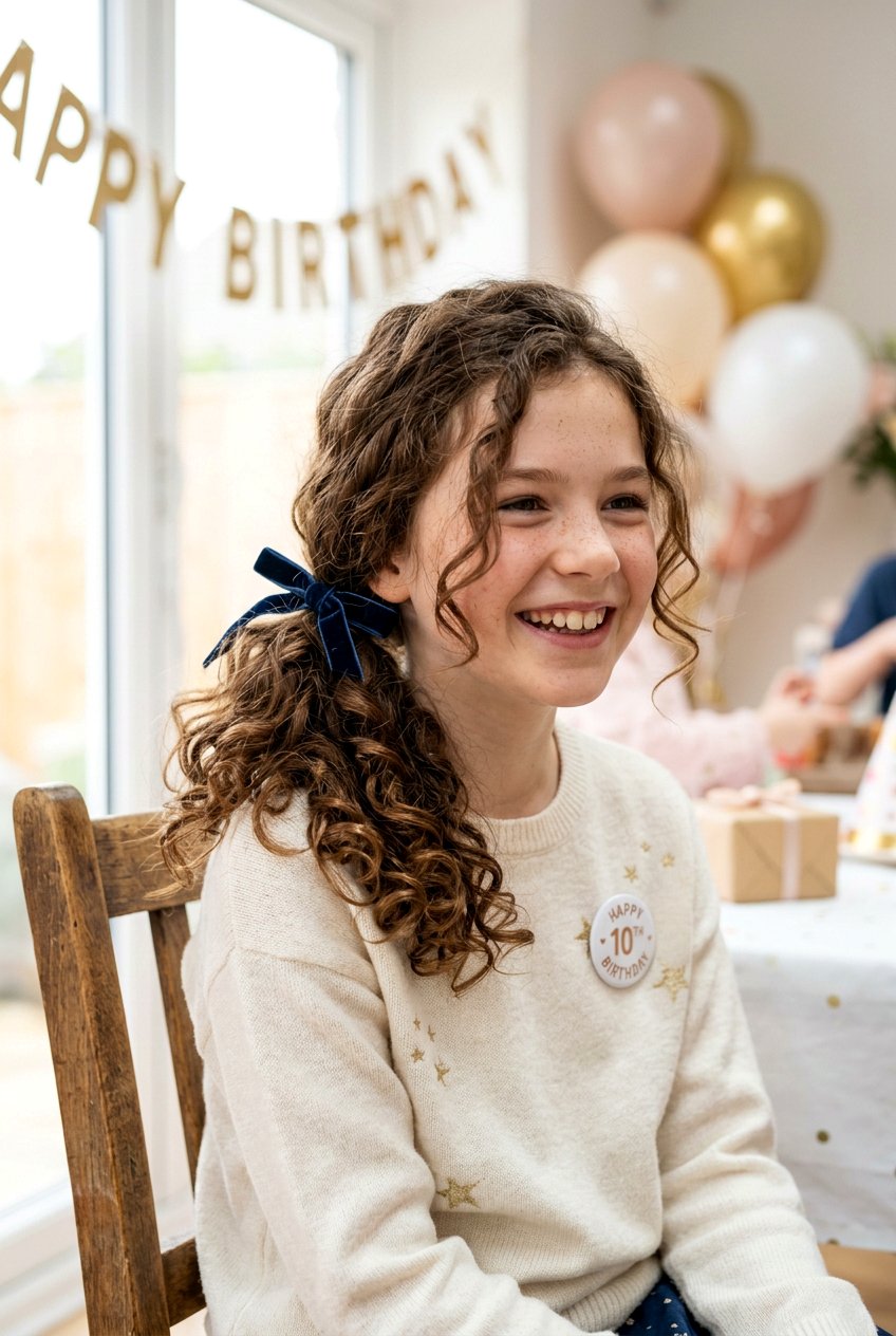 Messy Curly Low Ponytail - 20 birthday hairstyles for girls - 20 birthday hairstyles for girls