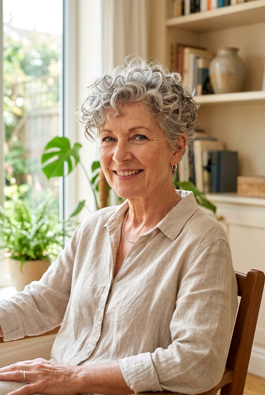 Messy Curly Pixie For Older Women - 20 curly pixie for older women - 20 curly pixie for older women