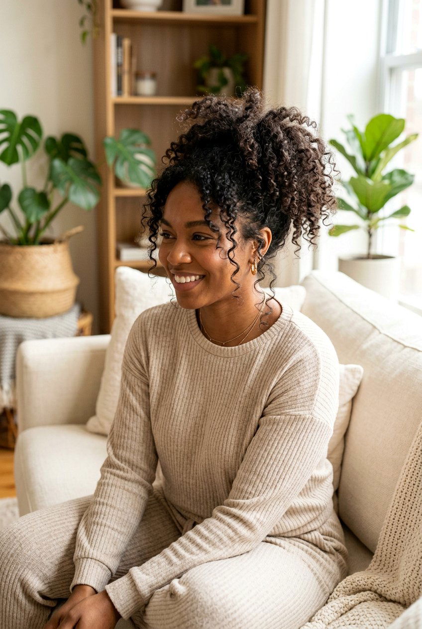 Messy Curly Ponytail Natural Hair - 20 curly ponytail for natural hair - 20 curly ponytail for natural hair