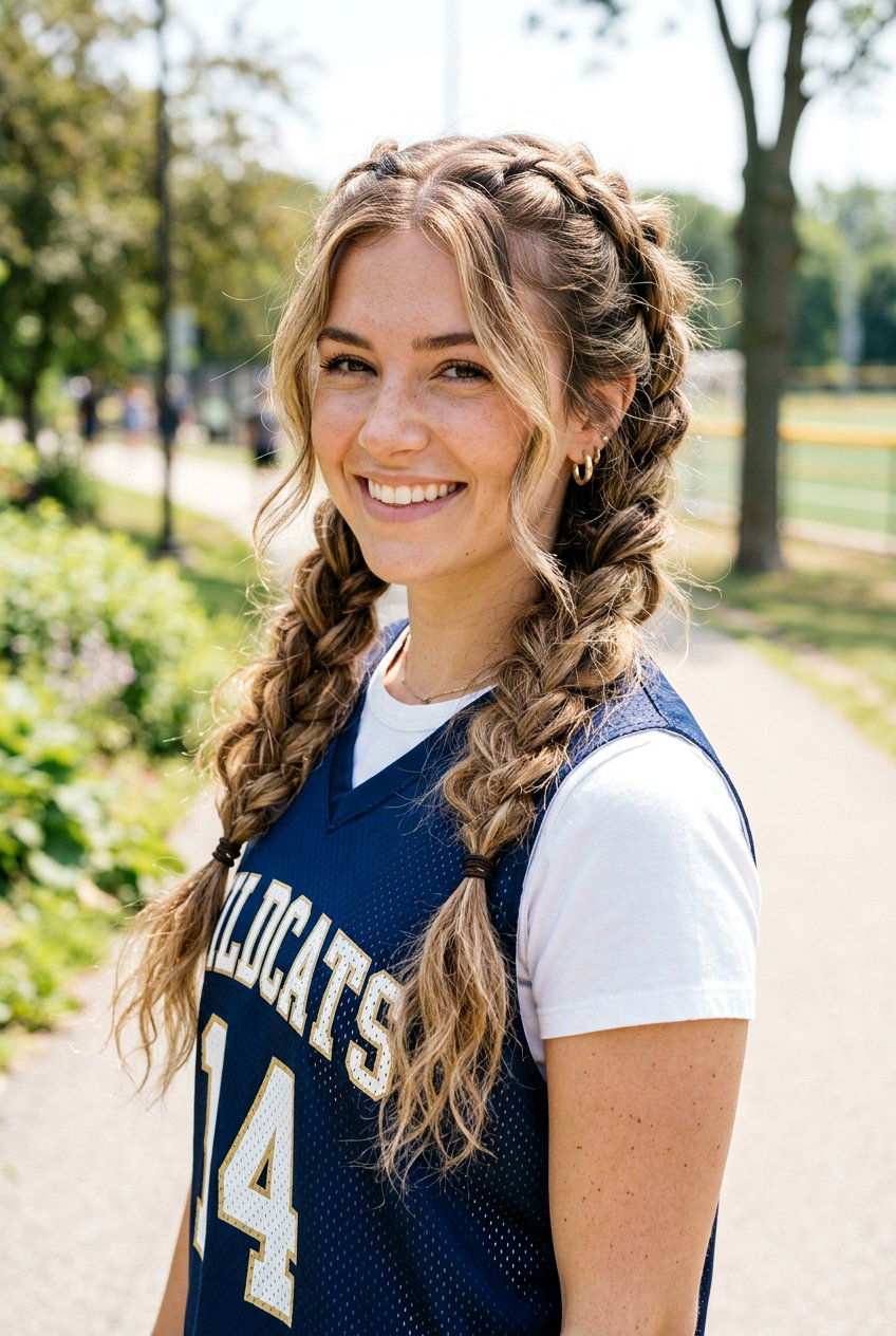 Messy Dutch Braid Pigtails - 20 messy dutch braid hairstyle - 20 messy dutch braid hairstyle