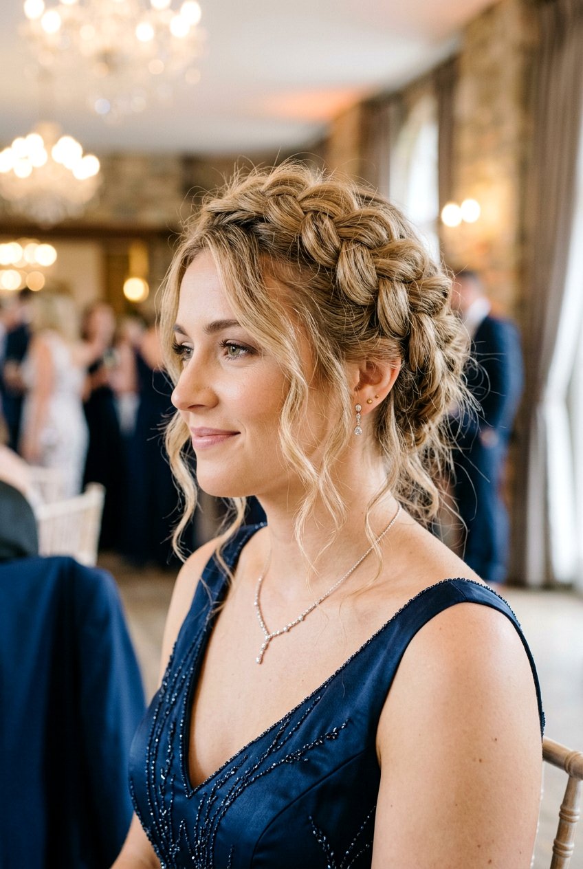 Messy Dutch Crown Braid - 20 messy dutch braid hairstyle - 20 messy dutch braid hairstyle