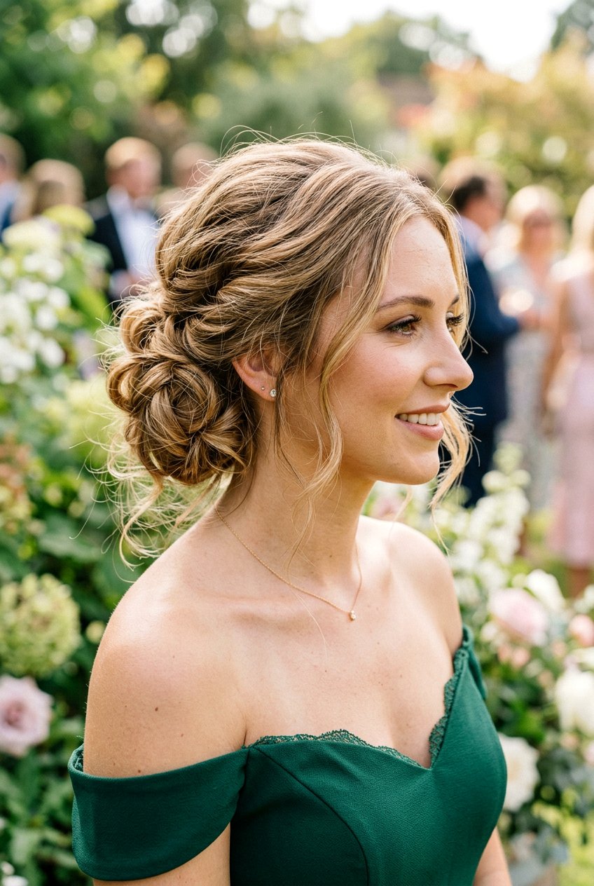 Messy Formal Side Bun - 20 formal side bun hairstyles - 20 formal side bun hairstyles