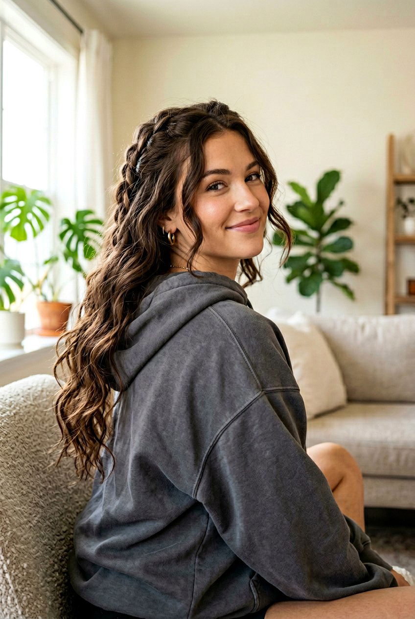 Messy French Braid Waves Overnight - 20 french braid waves overnight - 20 french braid waves overnight