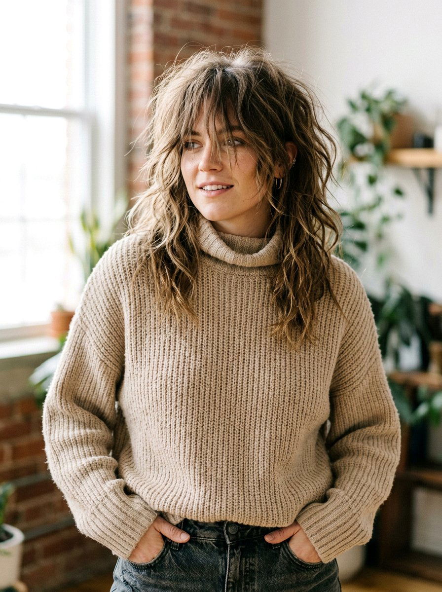 Messy French Shag Haircut - 20 french shag haircut for women - 20 french shag haircut for women