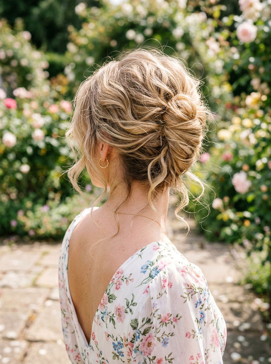 Messy French Twist - 20 glamorous birthday hairstyle ideas - 20 glamorous birthday hairstyle ideas