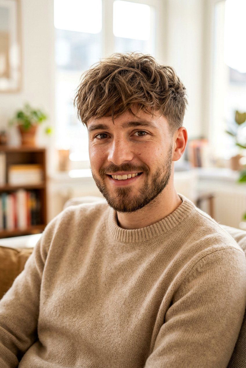 Messy Fringe For Fine Hair - 20 men haircut ideas for fine hair - 20 men haircut ideas for fine hair