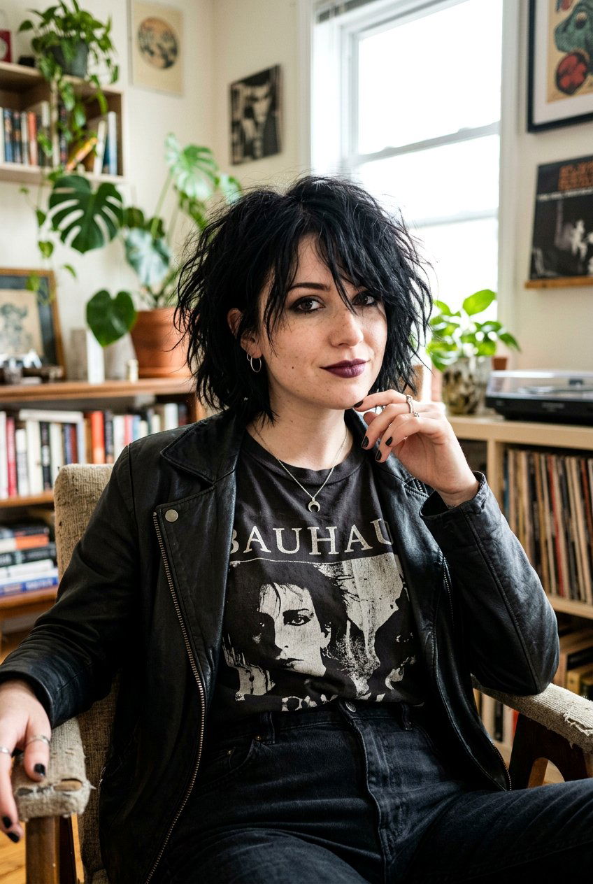 Messy Goth Bob Haircut - 20 goth bob haircut - 20 goth bob haircut