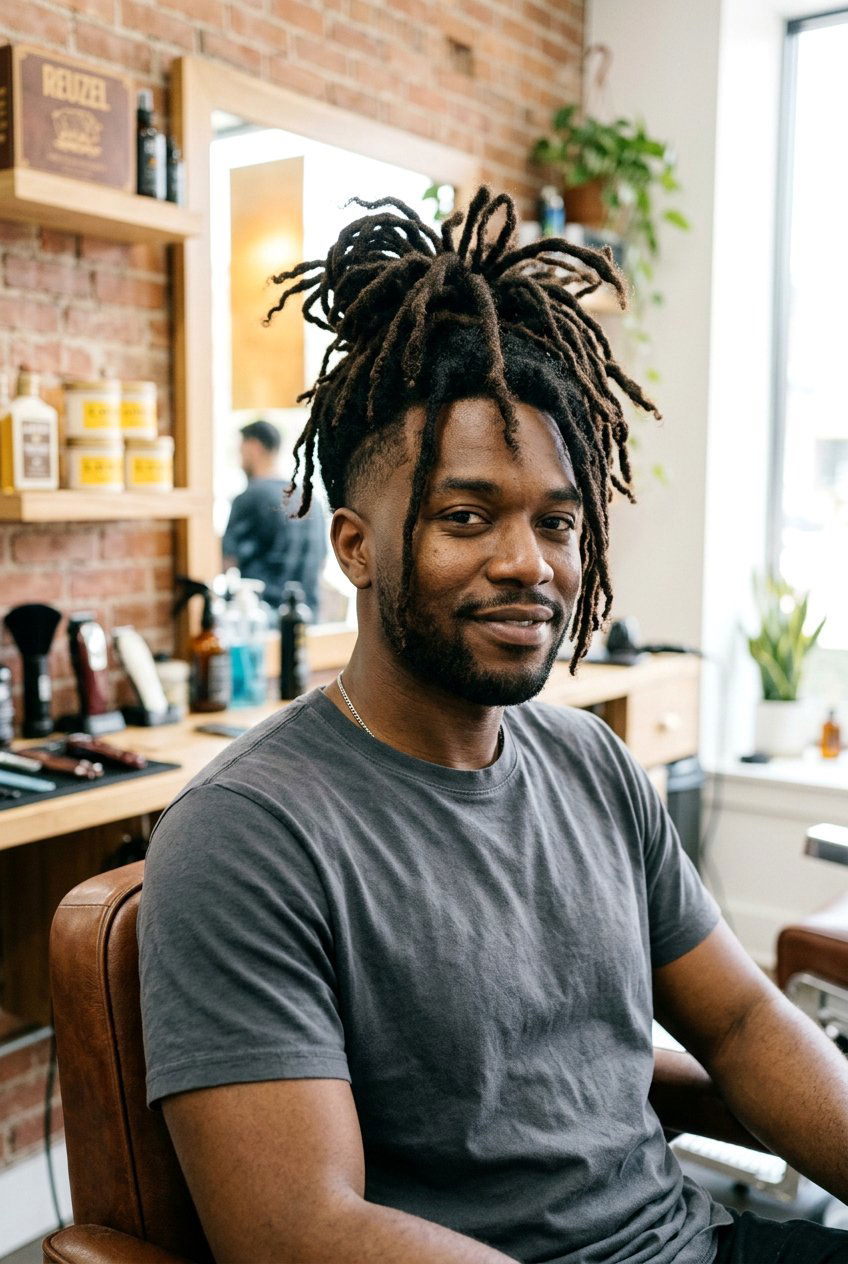 Messy High Top Dreads Haircut - 20 high top dreads haircut - 20 high top dreads haircut