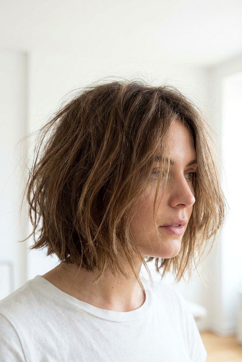 Messy Italian Bob - 20 italian bob haircut - 20 italian bob haircut