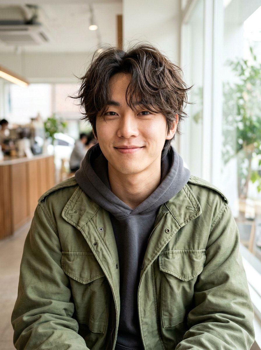 20 Best Korean Men Curtain Haircut Styles For A Fresh Look