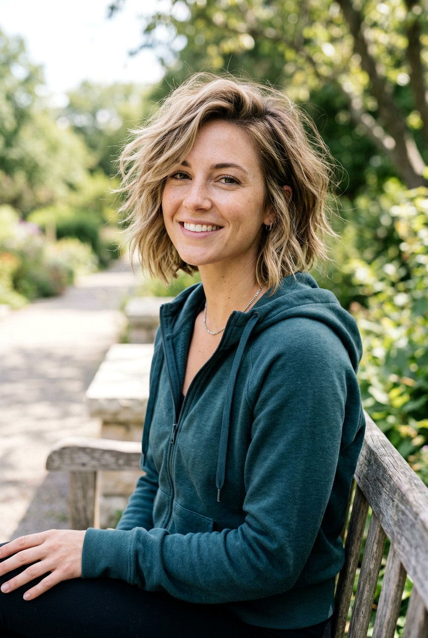 Messy Layered Bob - 20 soccer mom bob with layers - 20 soccer mom bob with layers