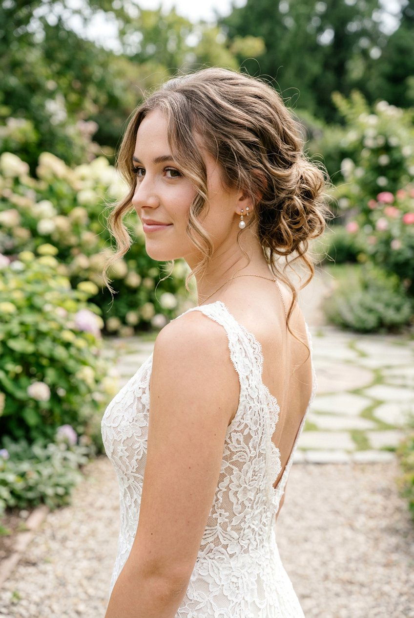 Messy Low Bun - 20 prom hairstyle with low textured bun - 20 prom hairstyle with low textured bun