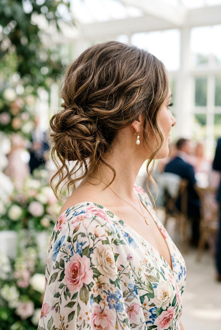 Messy Low Bun - 20 prom hairstyles for women over 18 - 20 prom hairstyles for women over 18