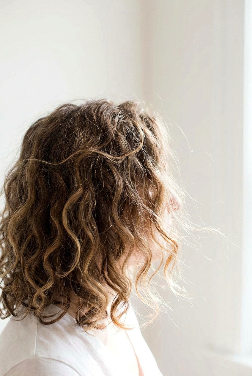 Messy Medium Curls - 20 curly hairstyles for medium hair - 20 curly hairstyles for medium hair