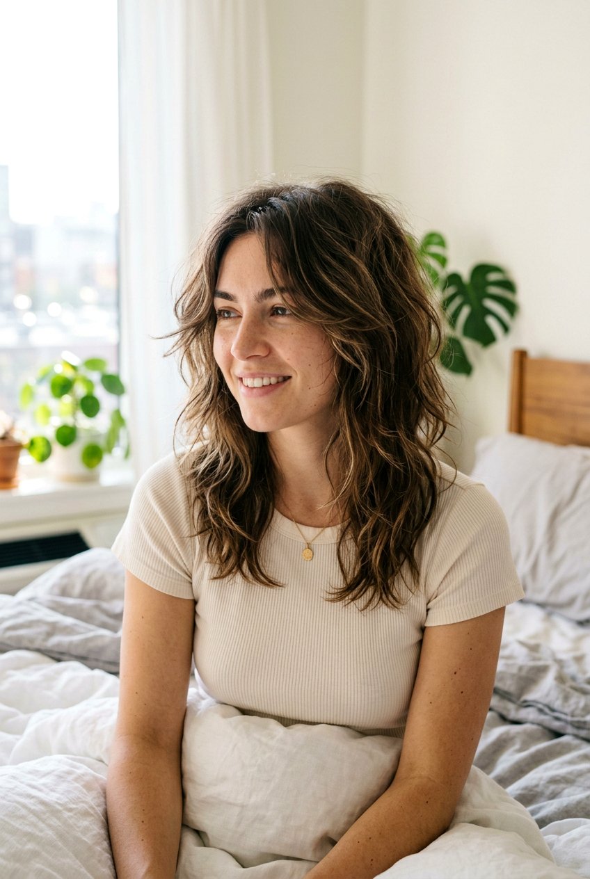 Messy Medium Shag - 20 medium shag haircut - 20 medium shag haircut