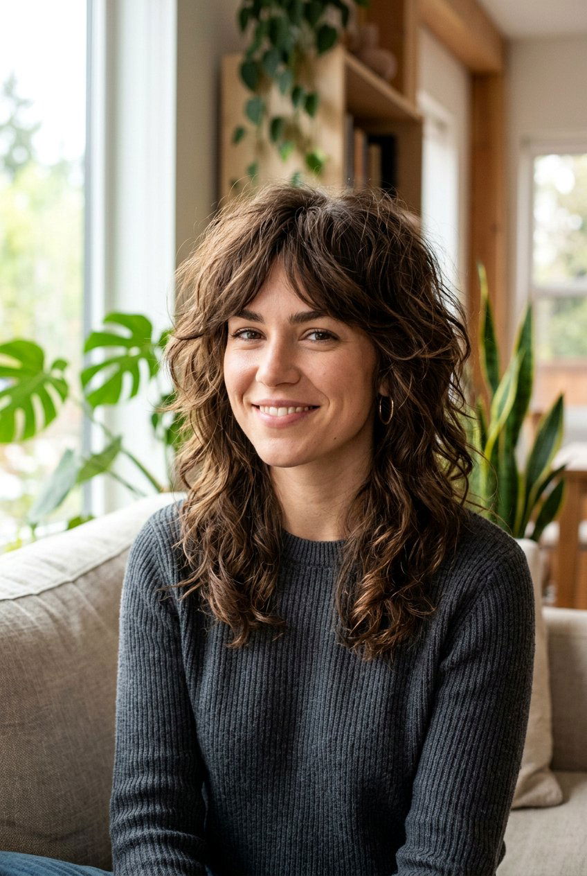 Messy Medium Wolf Cut - 20 medium wolf cut - 20 medium wolf cut