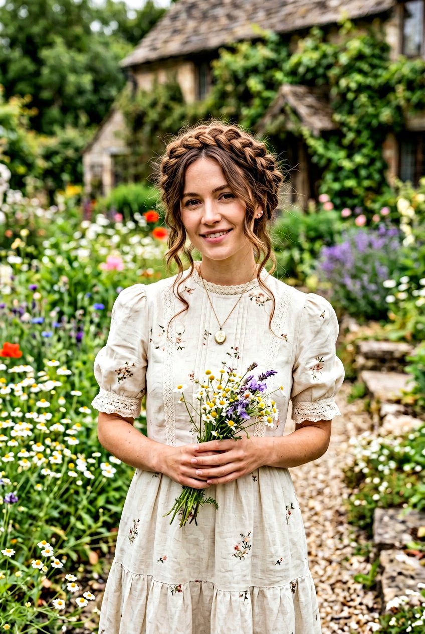 Messy Milkmaid Braids - 20 boho messy braid hairstyle - 20 boho messy braid hairstyle