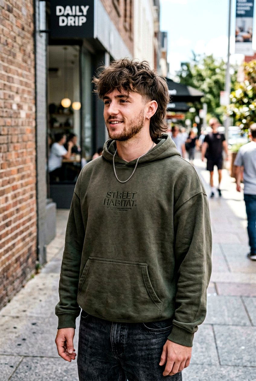 Messy Modern Mullet - 20 modern mullet for straight hair - 20 modern mullet for straight hair