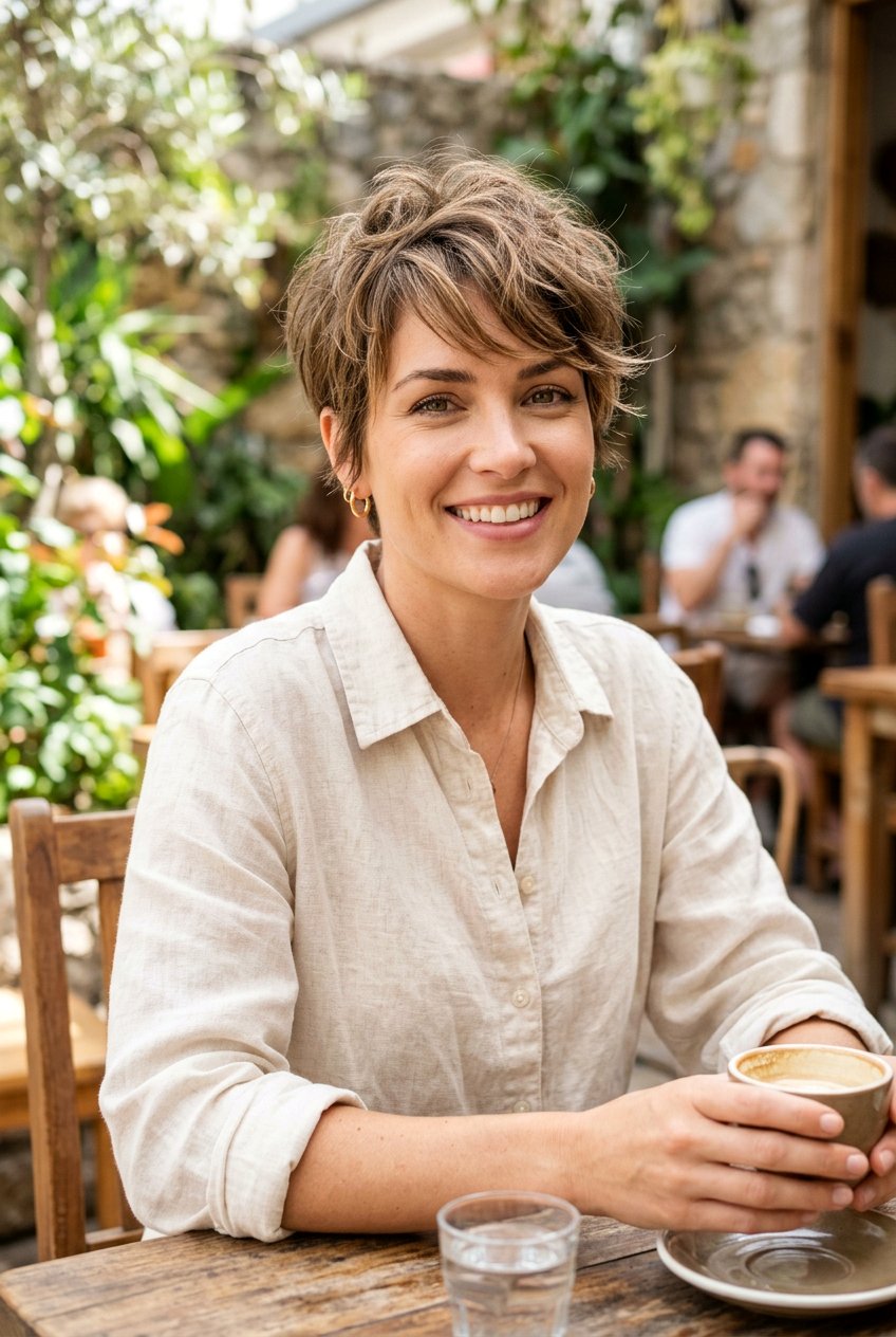 Messy Pixie Cut For Square Face - 20 pixie cut for square face - 20 pixie cut for square face