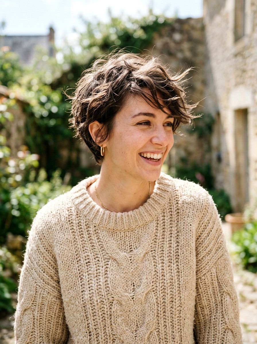 Messy Pixie Haircut - 20 polished pixie for fine hair women - 20 polished pixie for fine hair women