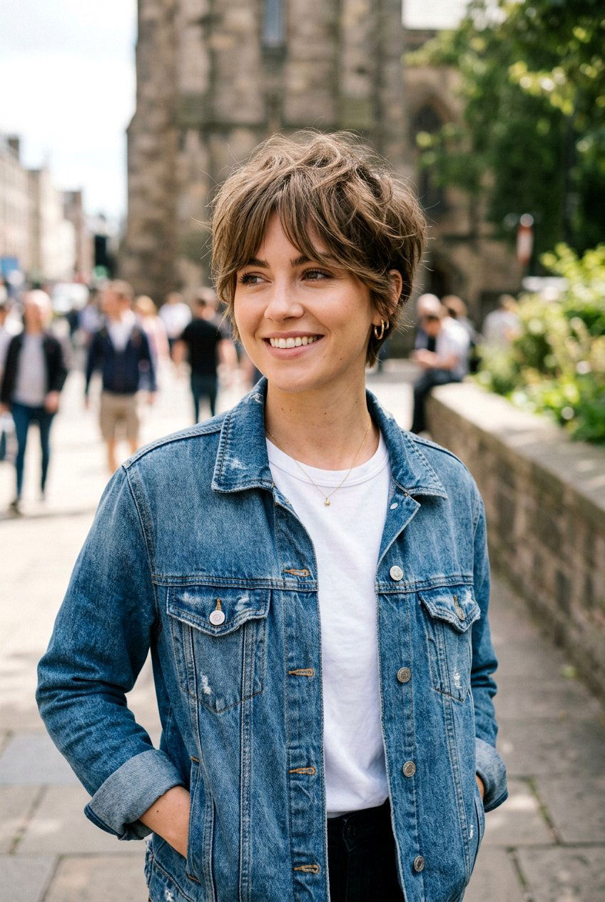 Messy Pixie With Curtain Bangs - 20 pixie with curtain bangs - 20 pixie with curtain bangs