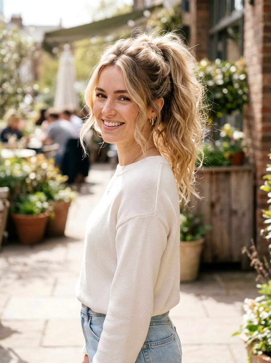 Messy Ponytail For Second Day Hair - 20 second day hair ponytail - 20 second day hair ponytail