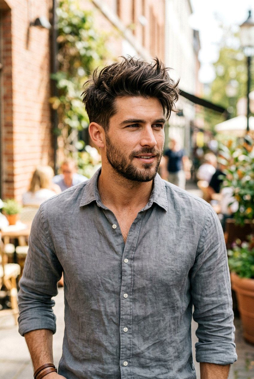 20 Trendy Textured Quiff Styles For Men With Thick Hair