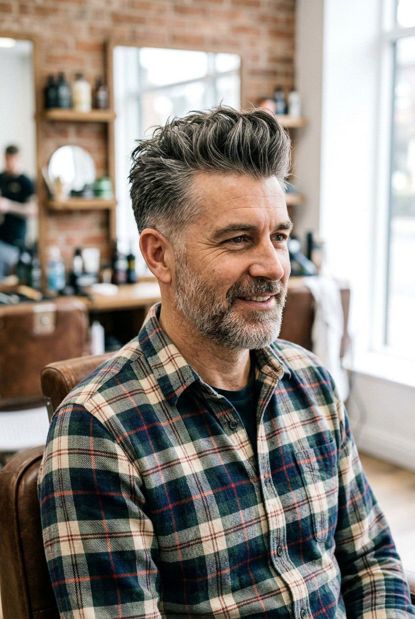 20 Sophisticated Men Haircut Ideas For Mature Style Looks
