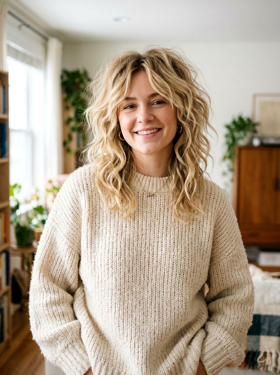 Messy Shag For Volume - 20 shag haircut for thin hair over 50 - 20 shag haircut for thin hair over 50