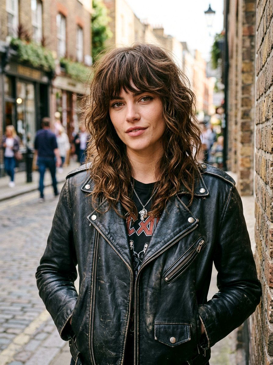 Messy Shag Waves - 20 photo shoot waves hairstyle - 20 photo shoot waves hairstyle