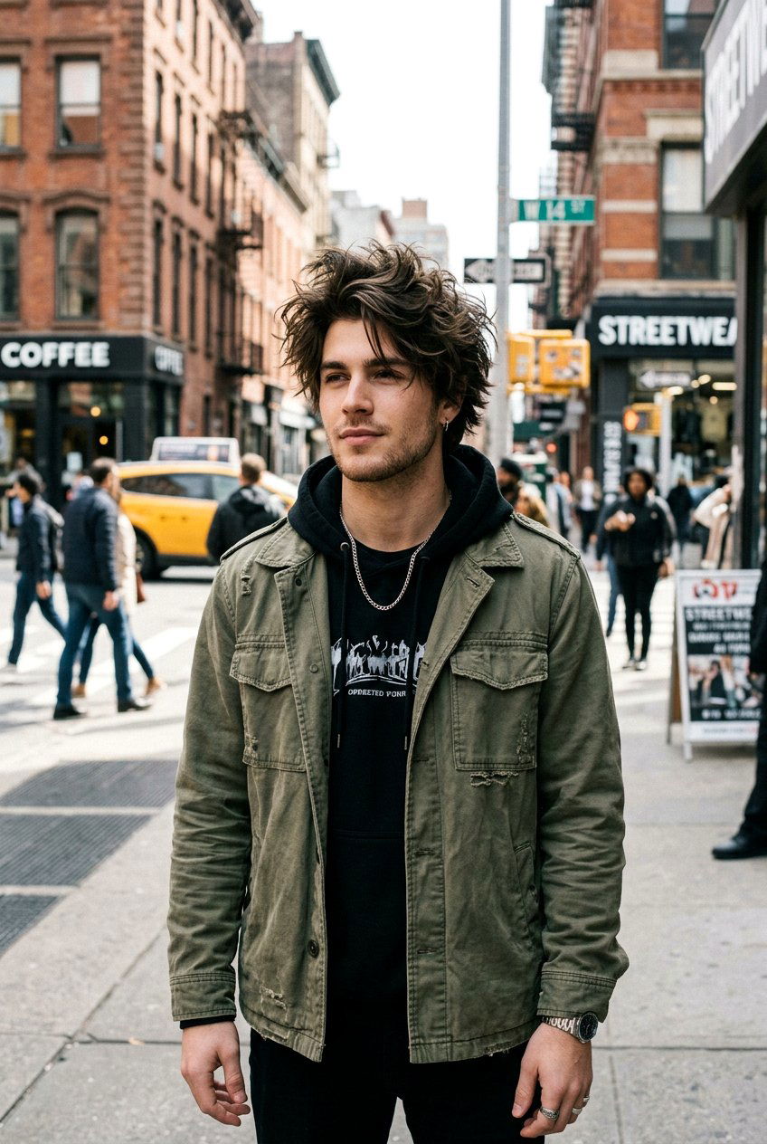 Messy Shaggy Flow - 20 shaggy flow haircut men - 20 shaggy flow haircut men