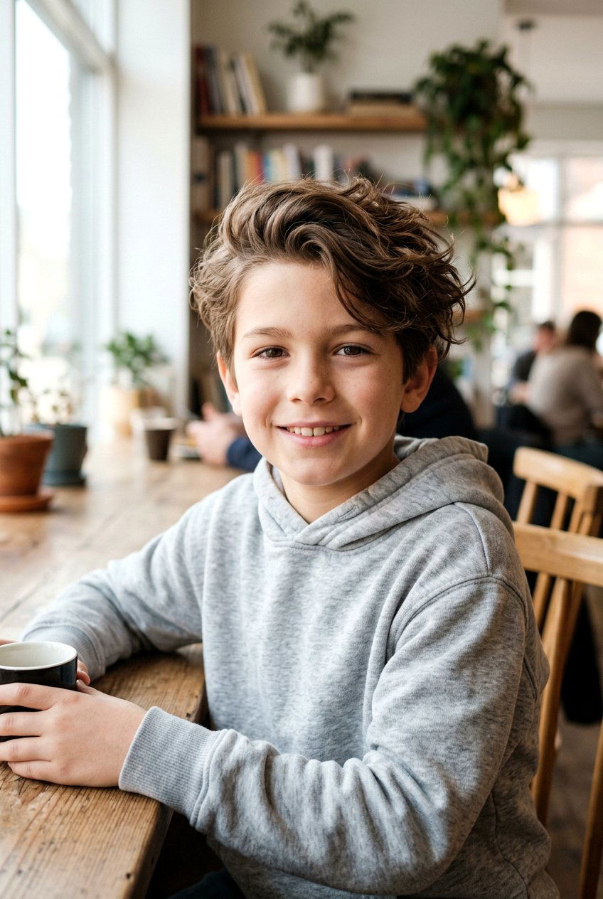 Messy Side Part Haircut - 20 boys school hairstyle with side part - 20 boys school hairstyle with side part