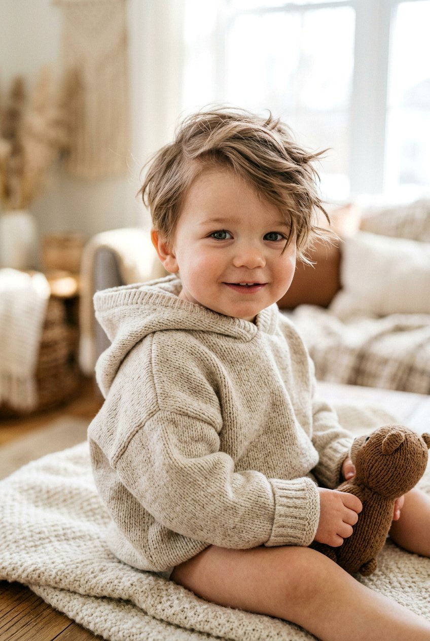 Messy Side Part - 20 baby boy haircut with side part - 20 baby boy haircut with side part