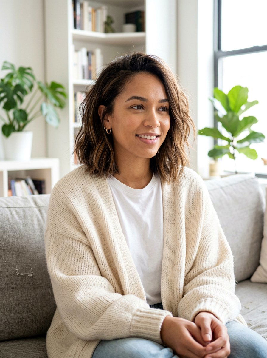 Messy Silk Press Bob - 20 silk press bob for fine hair - 20 silk press bob for fine hair