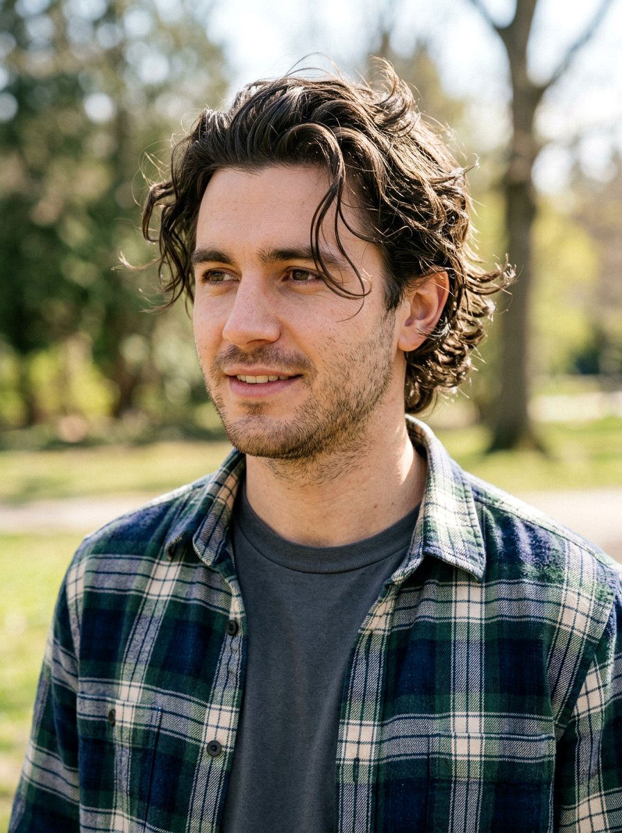 Messy Slick Back Wavy Hair - 20 slick back for wavy hair men - 20 slick back for wavy hair men