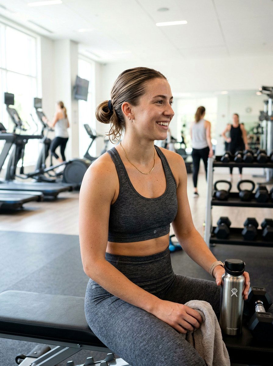 20 Gorgeous Gym Hairstyle with Slick Bun Ideas to Try Now