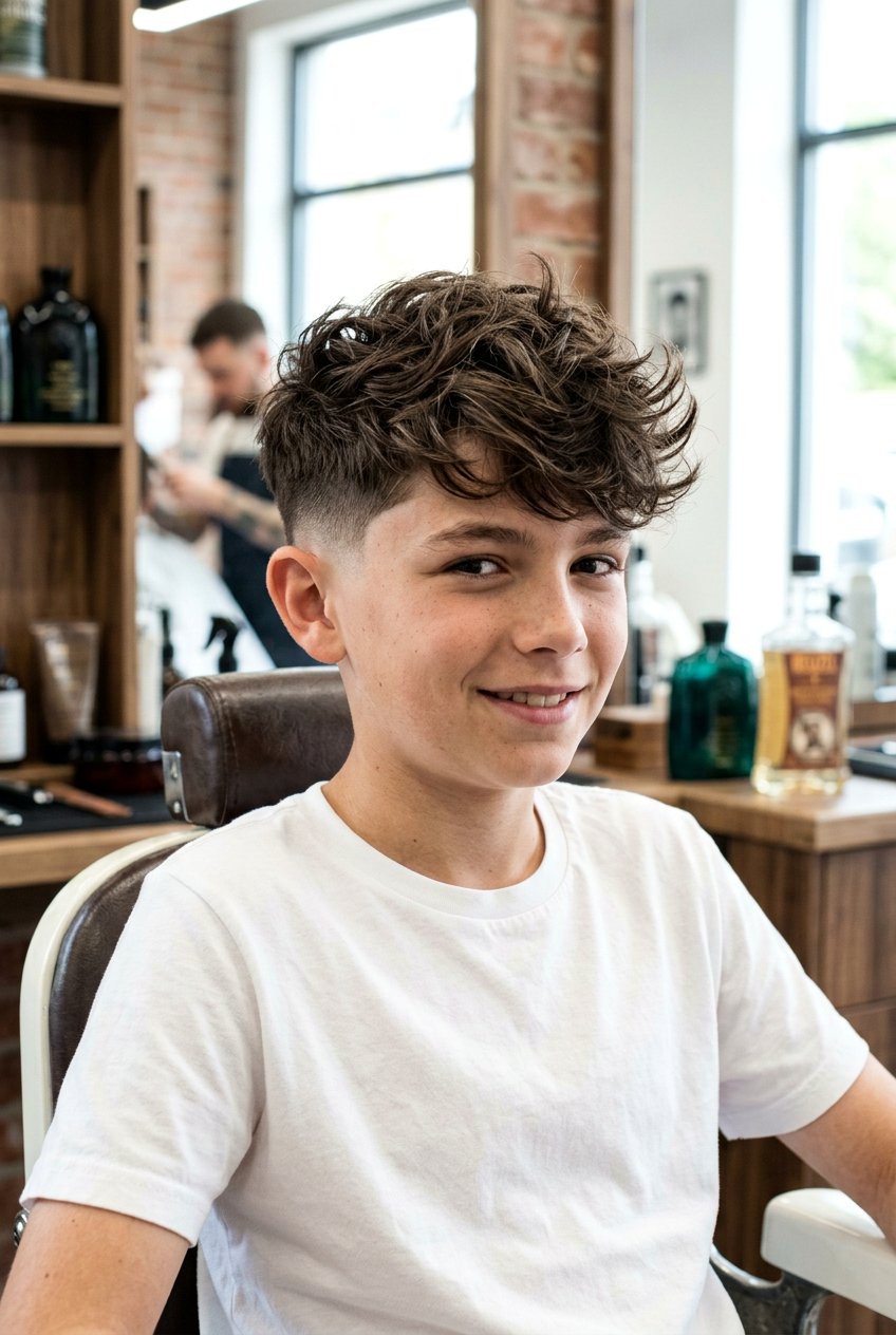 Messy Taper Fade Thick Hair - 20 boys taper haircut for thick hair - 20 boys taper haircut for thick hair