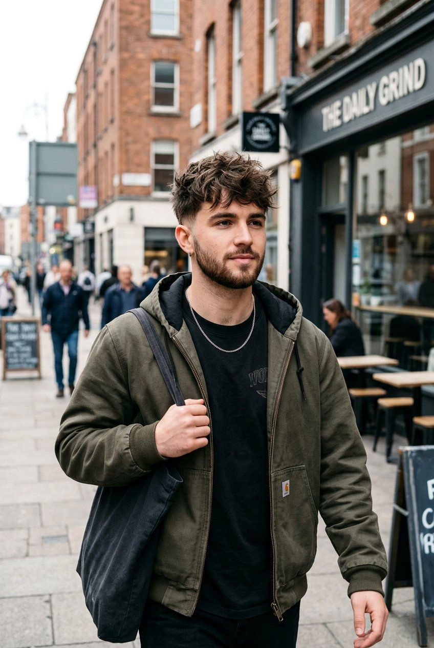 Messy Textured Crop - 20 haircuts for cowlick in front - 20 haircuts for cowlick in front