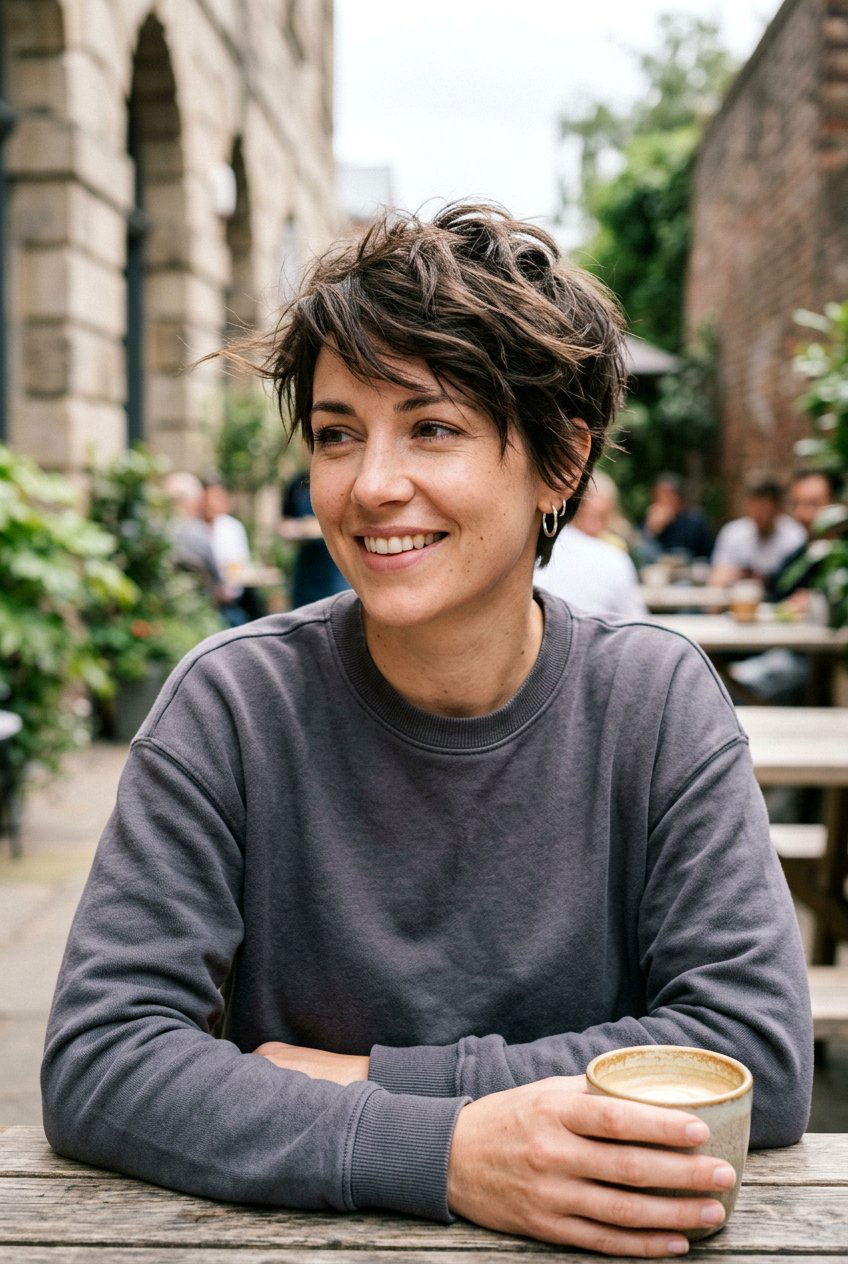 Messy Textured Cropped Pixie Cut - 20 textured cropped pixie cut - 20 textured cropped pixie cut