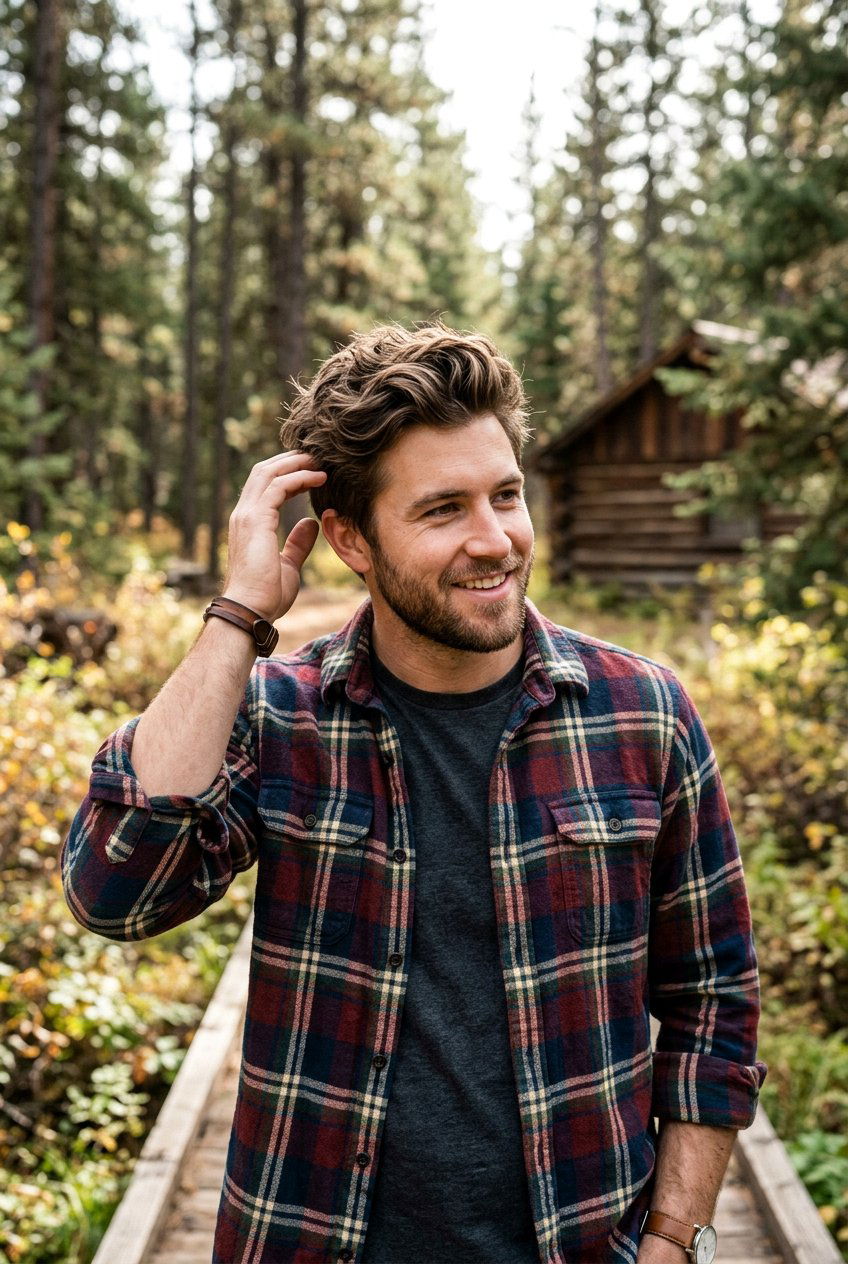 Messy Textured Flow - 20 surfer flow for wavy hair men - 20 surfer flow for wavy hair men