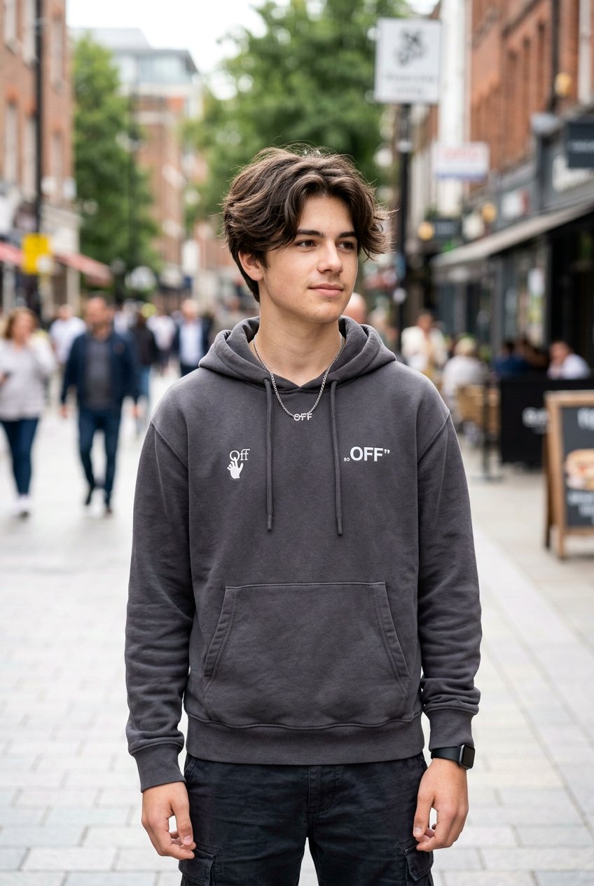 Messy Textured Middle Part - 20 fluffy middle part haircut for boys - 20 fluffy middle part haircut for boys