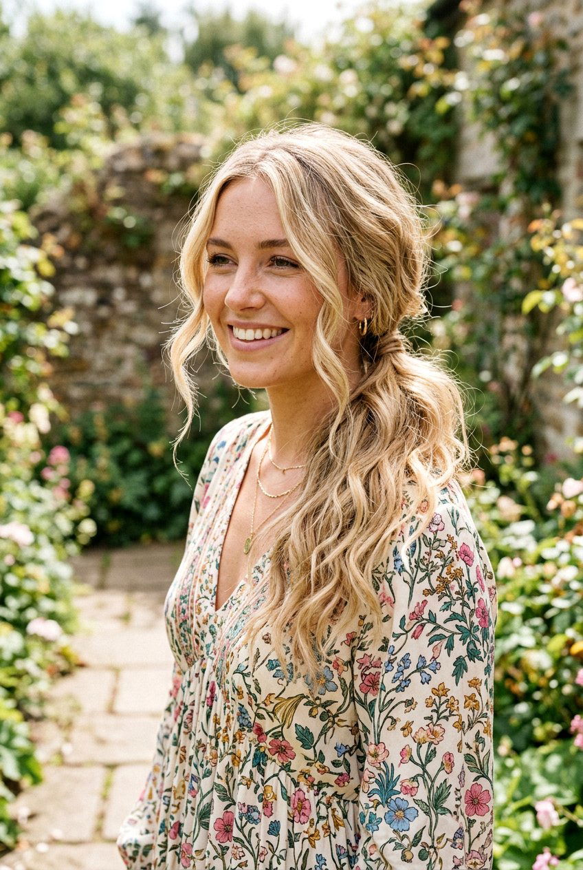 Messy Textured Side Ponytail - 20 red carpet side ponytail - 20 red carpet side ponytail