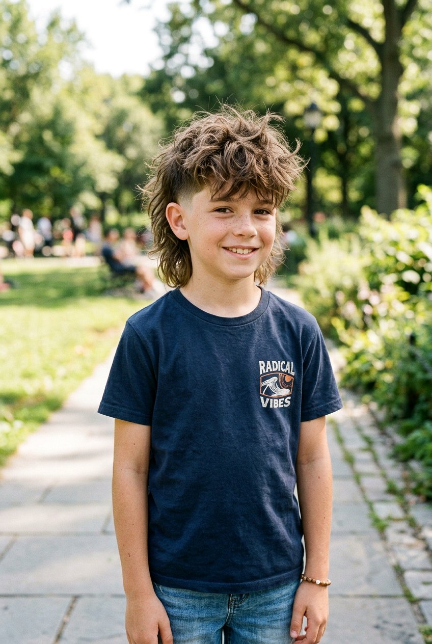 Messy Top Burst Fade Mullet - 20 burst fade mullet for boys - 20 burst fade mullet for boys