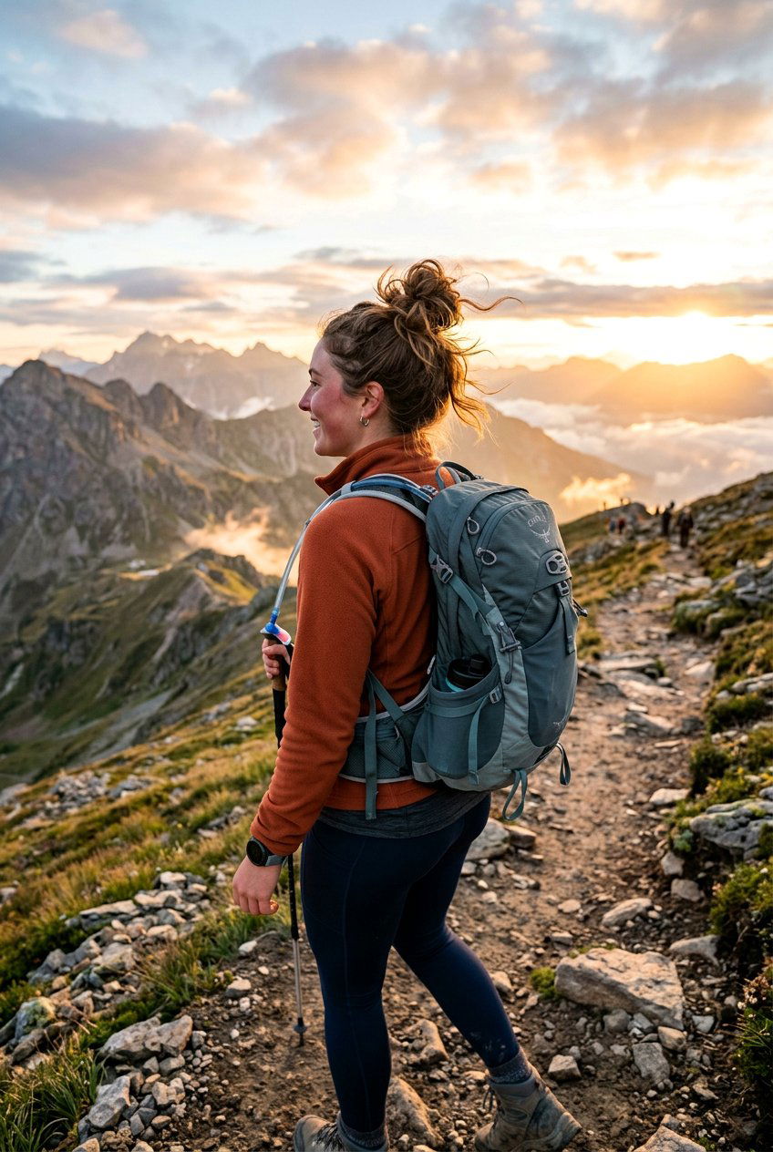 Messy Top Knot For Hiking Long Hair - 20 hiking hairstyles for long hair - 20 hiking hairstyles for long hair