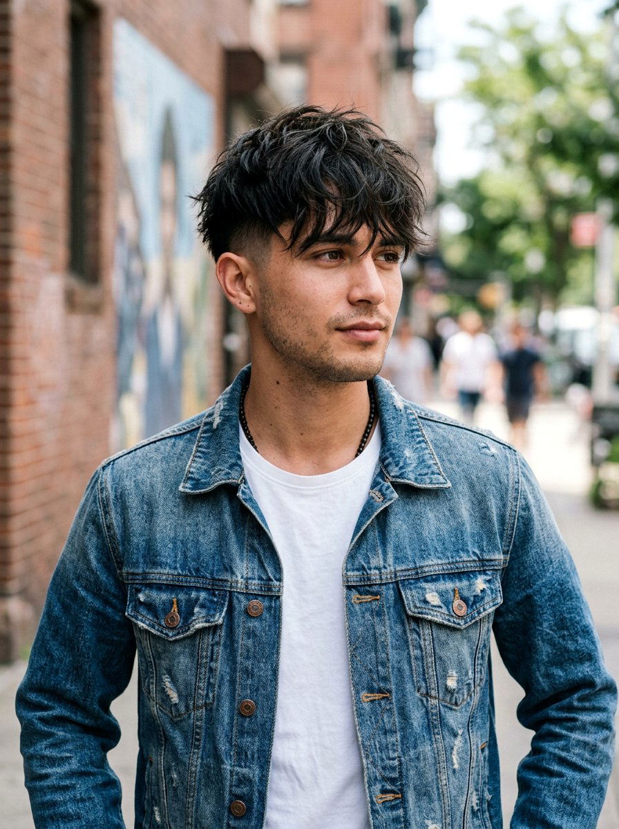 Messy Two Block Haircut - 20 two block haircut for teenage boys - 20 two block haircut for teenage boys