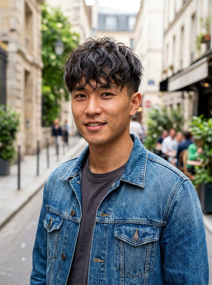 Messy Two Block Haircut Men - 20 two block haircut men - 20 two block haircut men