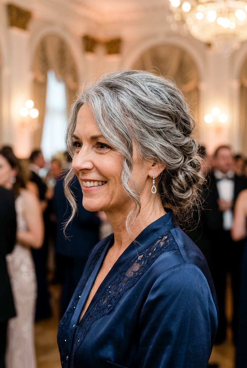 Messy Updo For Mature Women - 20 mature women easy hairstyle ideas - 20 mature women easy hairstyle ideas