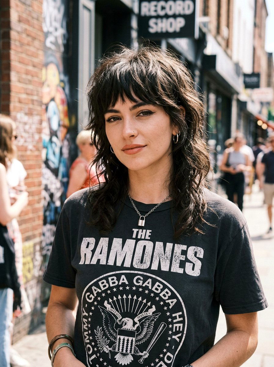 Messy Wolf Cut With Bangs - 20 easy wolf cut styling ideas - 20 easy wolf cut styling ideas