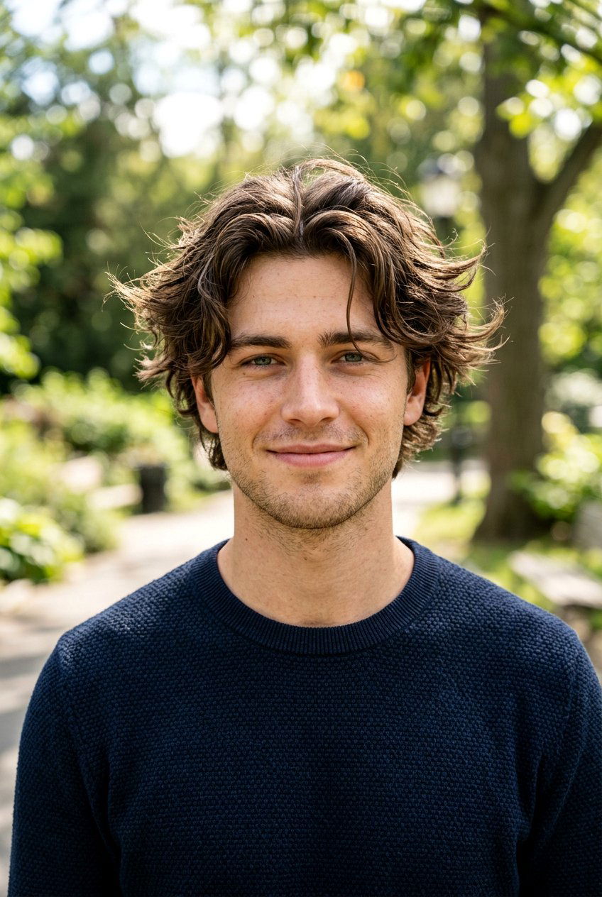 20 Stylish Middle Part Haircut Men Ideas for a Cool Look