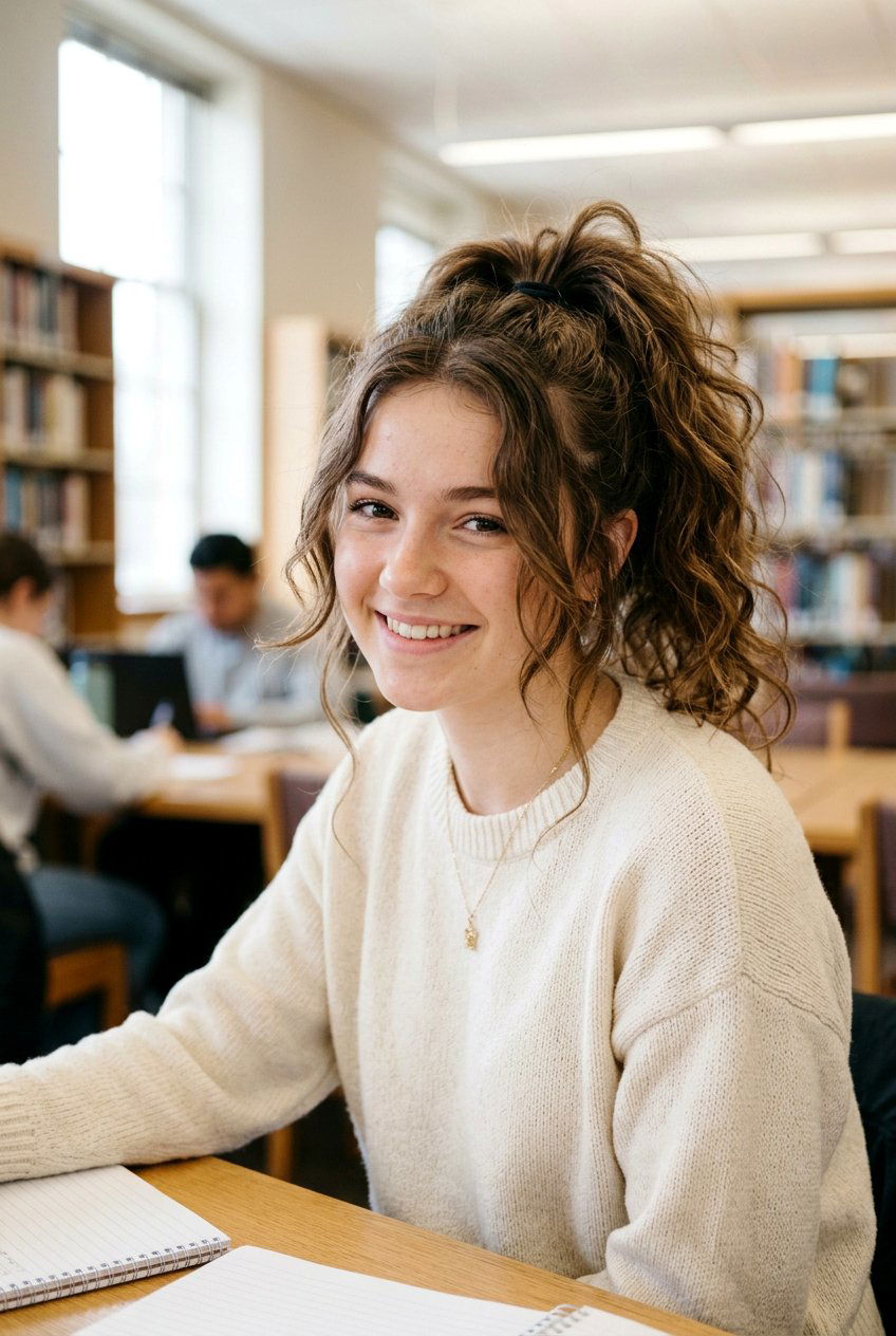 Messy ponytail - 20 ponytail hairstyles for school - 20 ponytail hairstyles for school